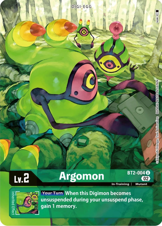 Image for Argomon - BT2-004 (Alternate Art) (BT2-004 U) (Starter Deck 14: Beelzemon Advanced Deck Set) - Digimon Card Game