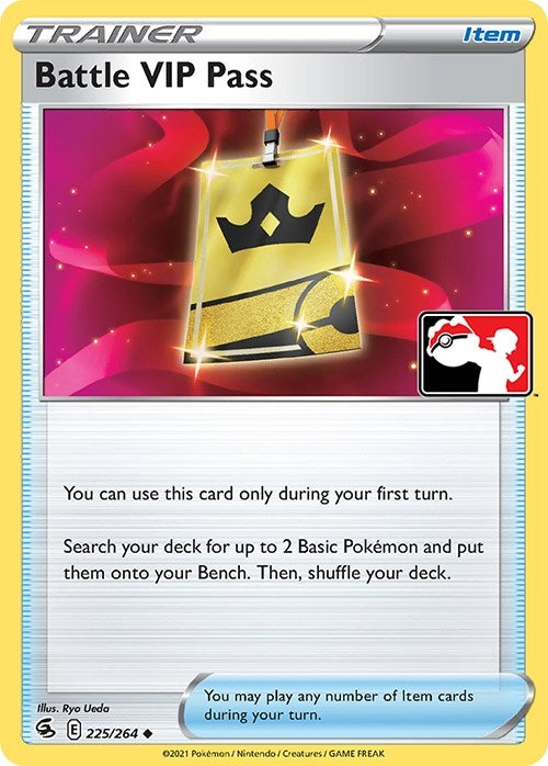 Image for Battle VIP Pass (225/264) (Prize Pack Series Cards) - Pokemon
