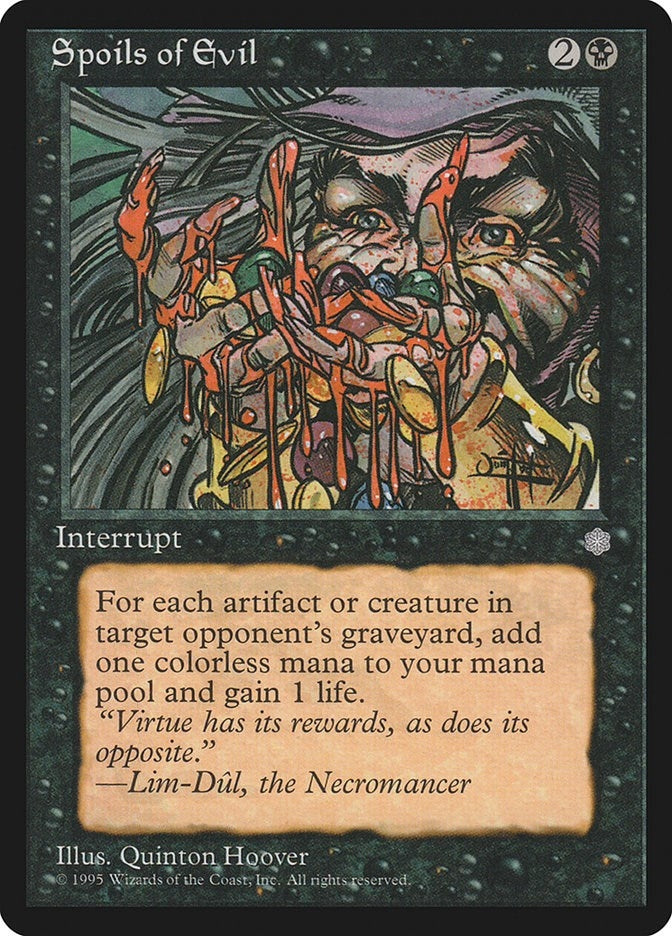 Image for Spoils of Evil (51) (Ice Age) - Magic: The Gathering