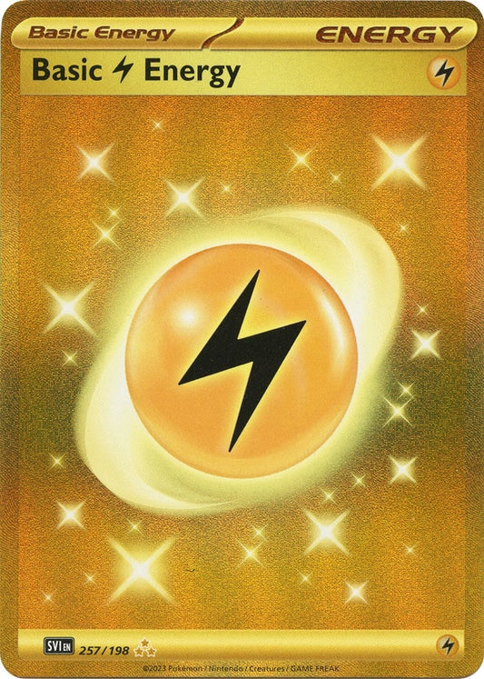 Image for Basic Lightning Energy (257/198) (SV01: Scarlet & Violet Base Set) - Pokemon