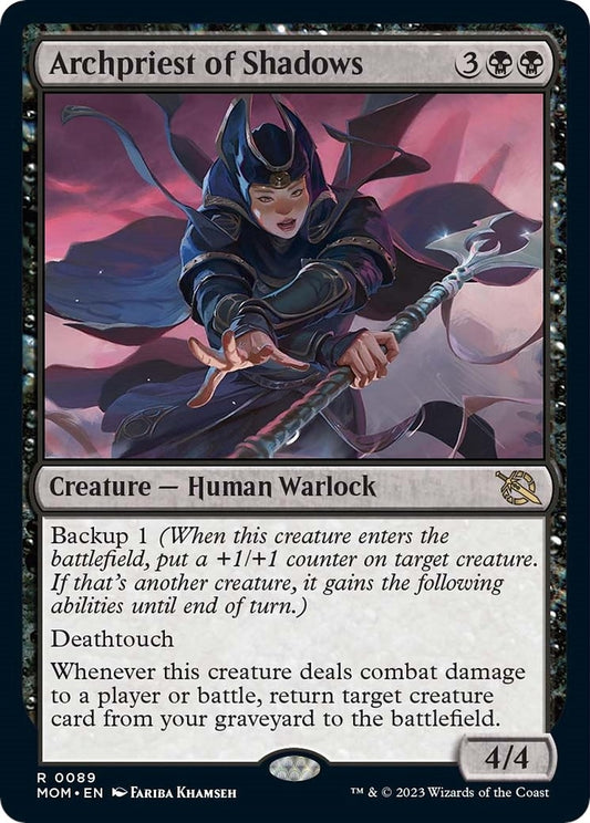 Image for Archpriest of Shadows (89) (March of the Machine) - Magic: The Gathering