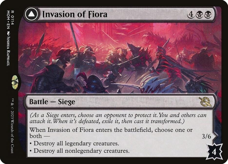 Image for Invasion of Fiora (114) (March of the Machine) - Magic: The Gathering