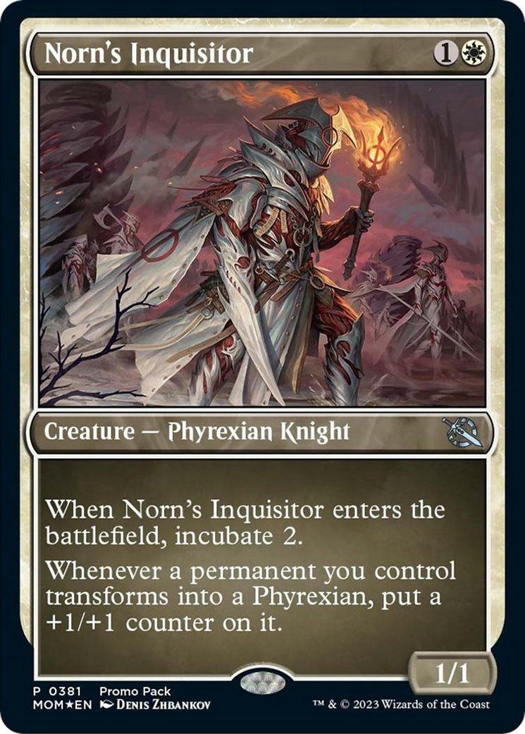Image for Norn's Inquisitor (381) (Promo Pack: March of the Machine) - Magic: The Gathering