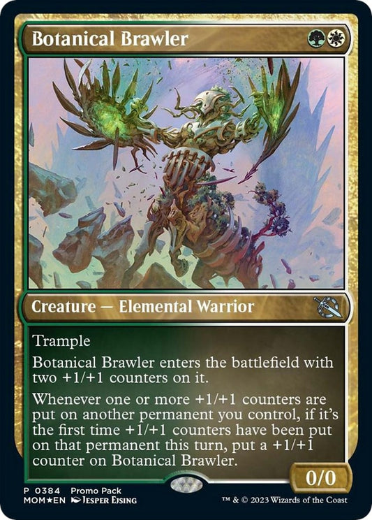 Image for Botanical Brawler (384) (Promo Pack: March of the Machine) - Magic: The Gathering