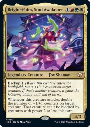 Image for Bright-Palm, Soul Awakener (1) (Commander: March of the Machine) - Magic: The Gathering