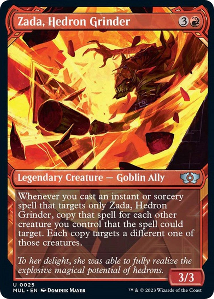 Image for Zada, Hedron Grinder (25) (March of the Machine: Multiverse Legends) - Magic: The Gathering