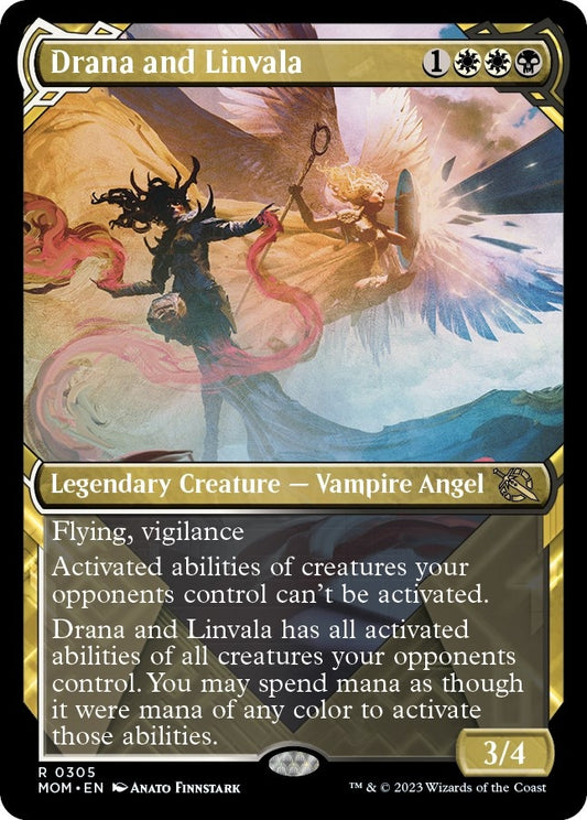 Image for Drana and Linvala (Showcase) (305) (March of the Machine) - Magic: The Gathering