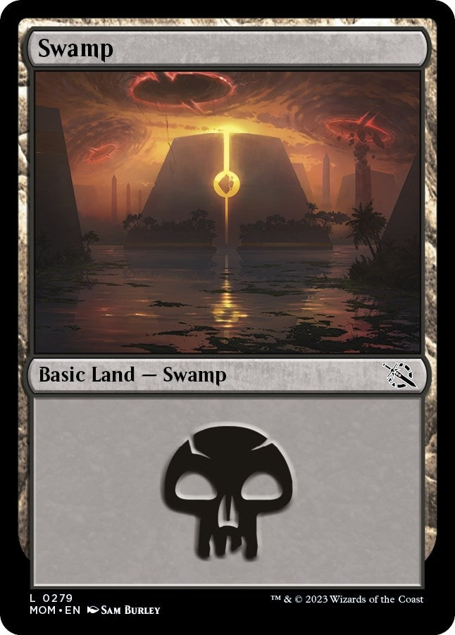 Image for Swamp (0279) (279) (March of the Machine) - Magic: The Gathering