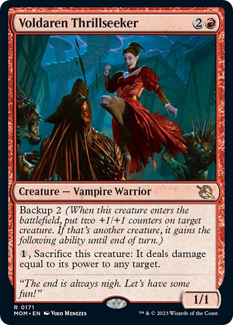 Image for Voldaren Thrillseeker (171) (March of the Machine) - Magic: The Gathering