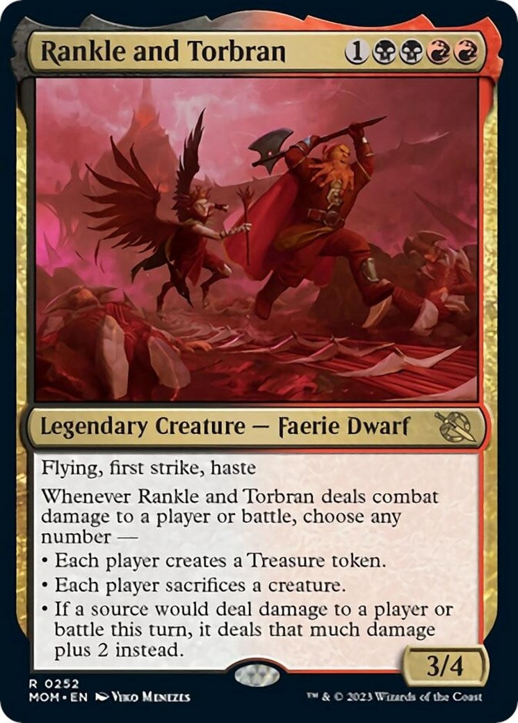 Image for Rankle and Torbran (252) (March of the Machine) - Magic: The Gathering