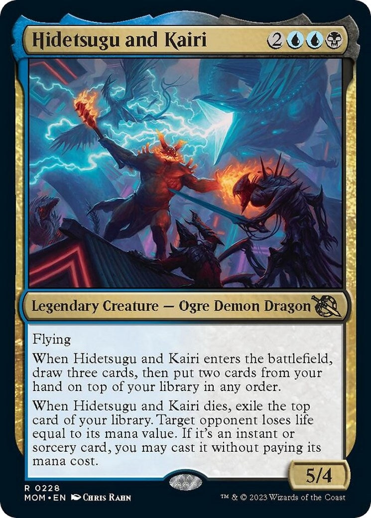 Image for Hidetsugu and Kairi (228) (March of the Machine) - Magic: The Gathering