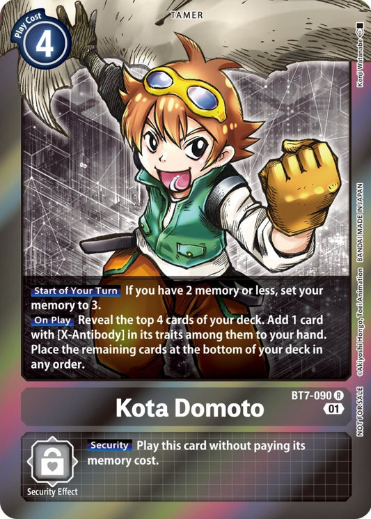Image for Kota Domoto (Event Pack 4) (BT7-090 R) (Next Adventure) - Digimon Card Game