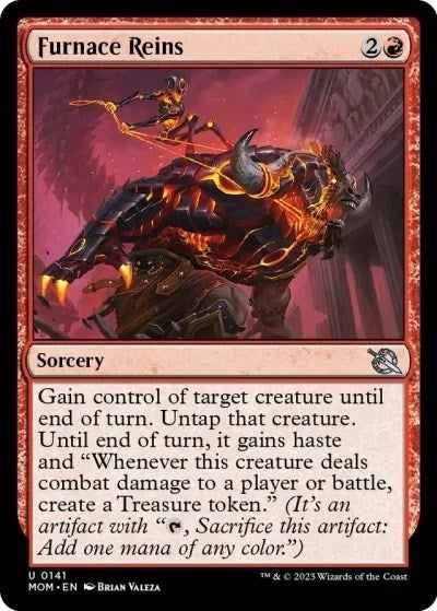 Image for Furnace Reins (141) (March of the Machine) - Magic: The Gathering