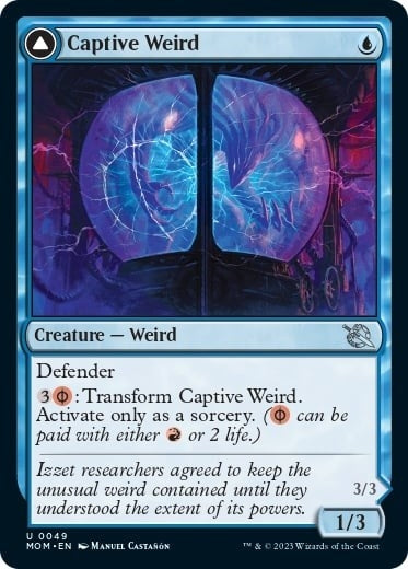 Image for Captive Weird (49) (March of the Machine) - Magic: The Gathering