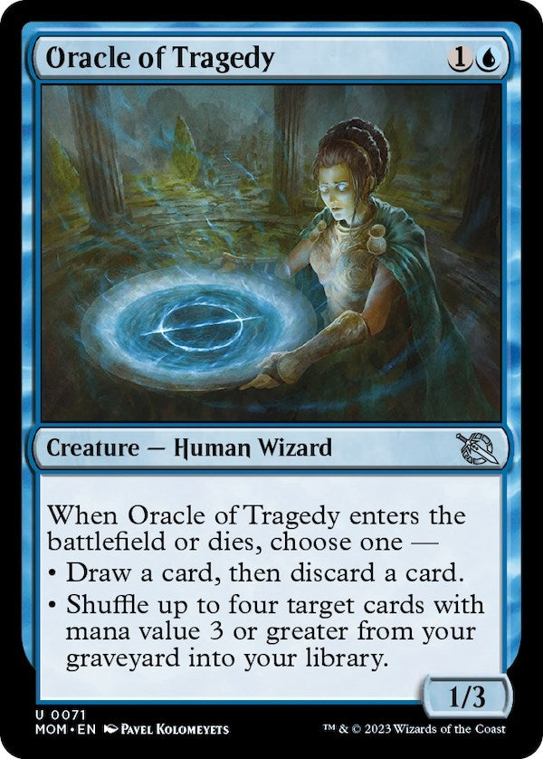 Image for Oracle of Tragedy (71) (March of the Machine) - Magic: The Gathering
