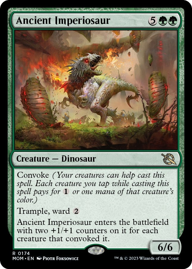 Image for Ancient Imperiosaur (174) (March of the Machine) - Magic: The Gathering