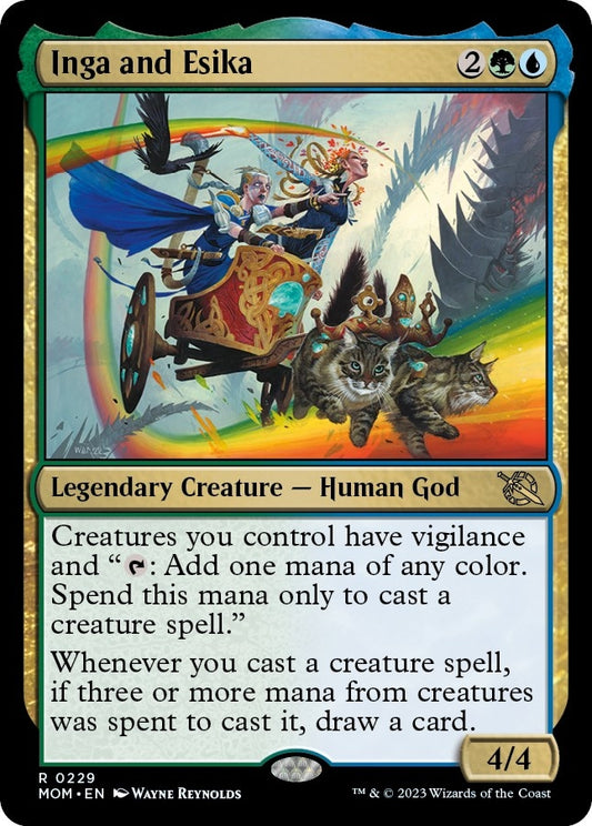 Image for Inga and Esika (229) (March of the Machine) - Magic: The Gathering