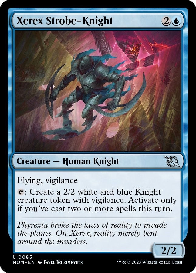Image for Xerex Strobe-Knight (85) (March of the Machine) - Magic: The Gathering