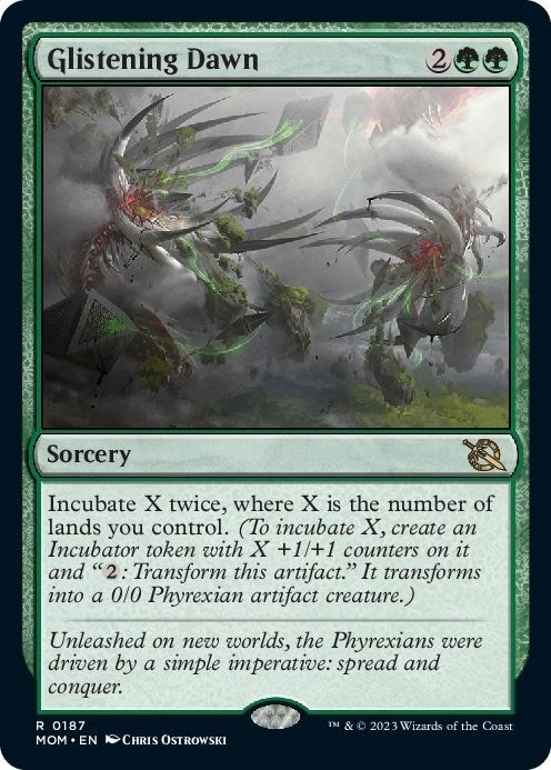 Image for Glistening Dawn (187) (March of the Machine) - Magic: The Gathering