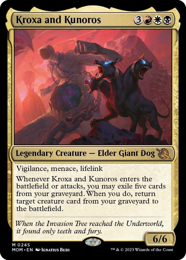 Image for Kroxa and Kunoros (245) (March of the Machine) - Magic: The Gathering