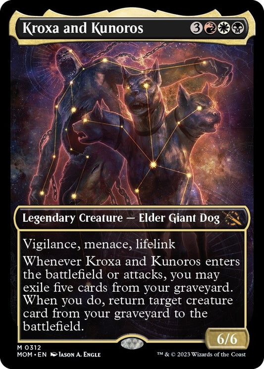 Image for Kroxa and Kunoros (Showcase) (312) (March of the Machine) - Magic: The Gathering