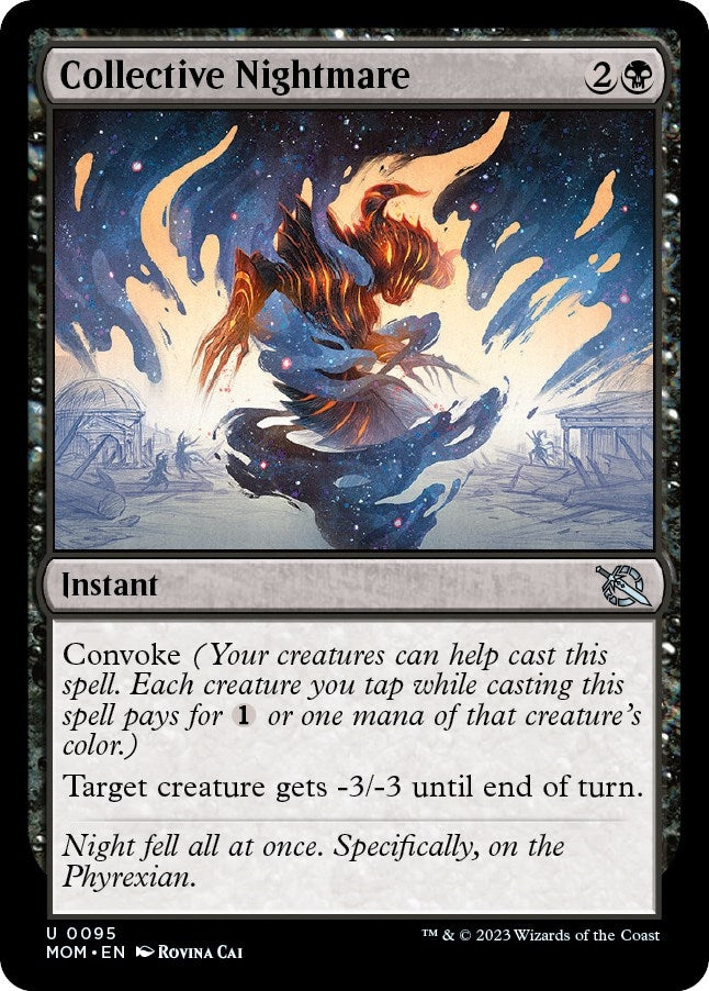 Image for Collective Nightmare (95) (March of the Machine) - Magic: The Gathering