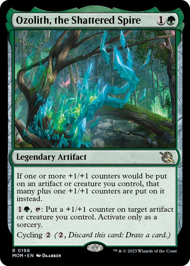 Image for Ozolith, the Shattered Spire (198) (March of the Machine) - Magic: The Gathering