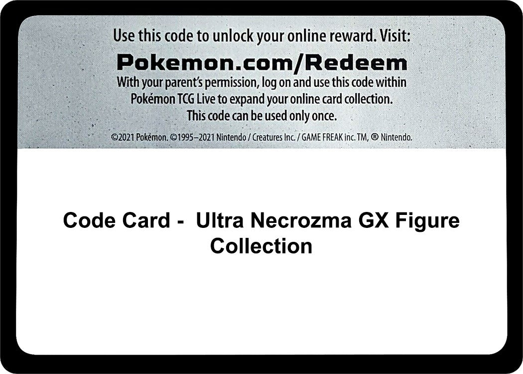 Image for Code Card - Ultra Necrozma GX Figure Collection (World Championship Decks) - Pokemon