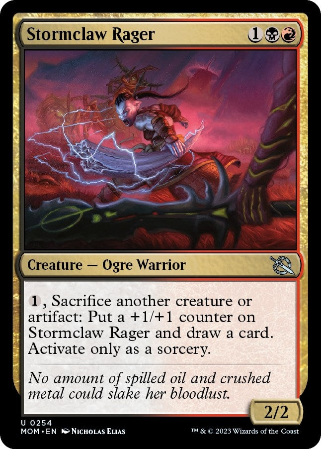 Image for Stormclaw Rager (254) (March of the Machine) - Magic: The Gathering
