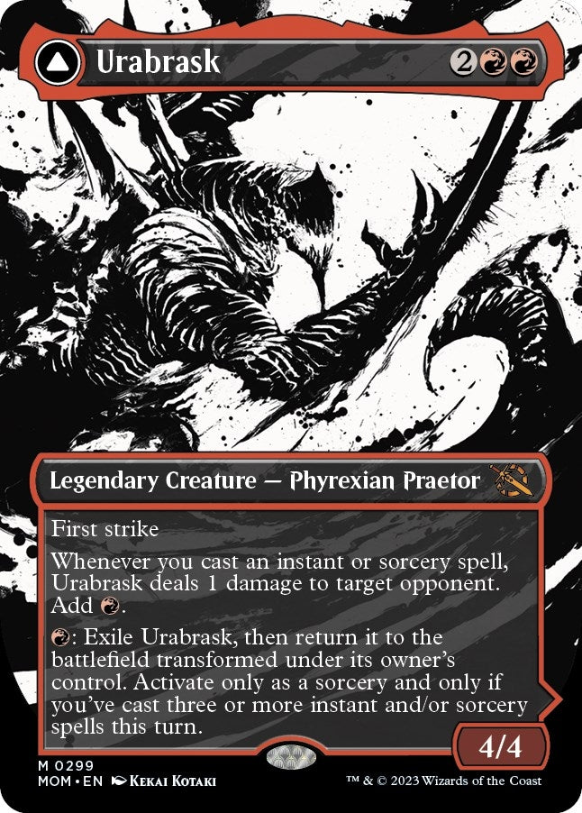 Image for Urabrask (Showcase) (299) (March of the Machine) - Magic: The Gathering