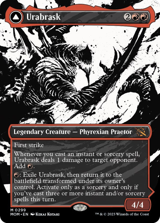 Image for Urabrask (Showcase) (299) (March of the Machine) - Magic: The Gathering