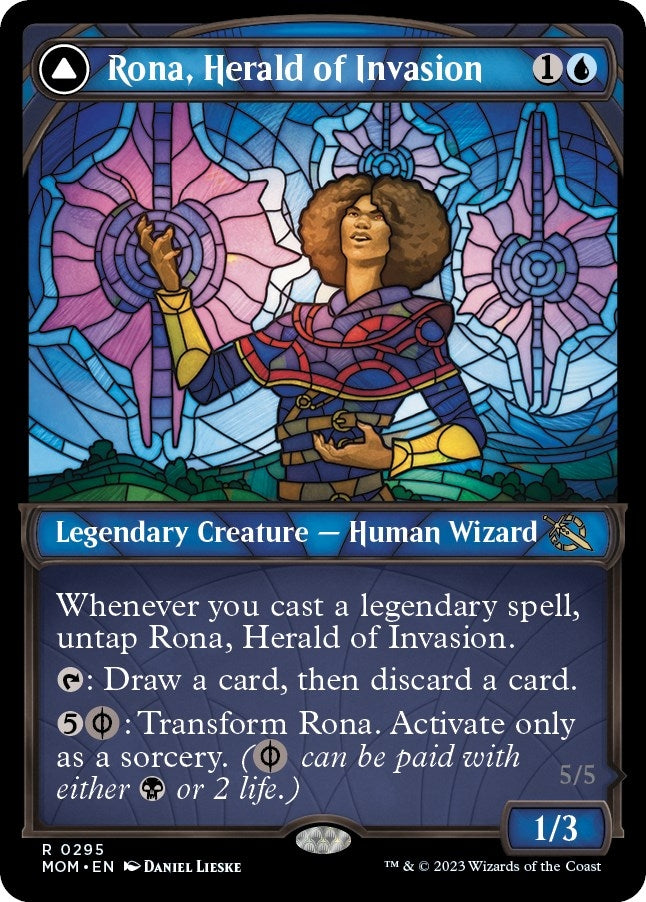 Image for Rona, Herald of Invasion (Showcase) (295) (March of the Machine) - Magic: The Gathering