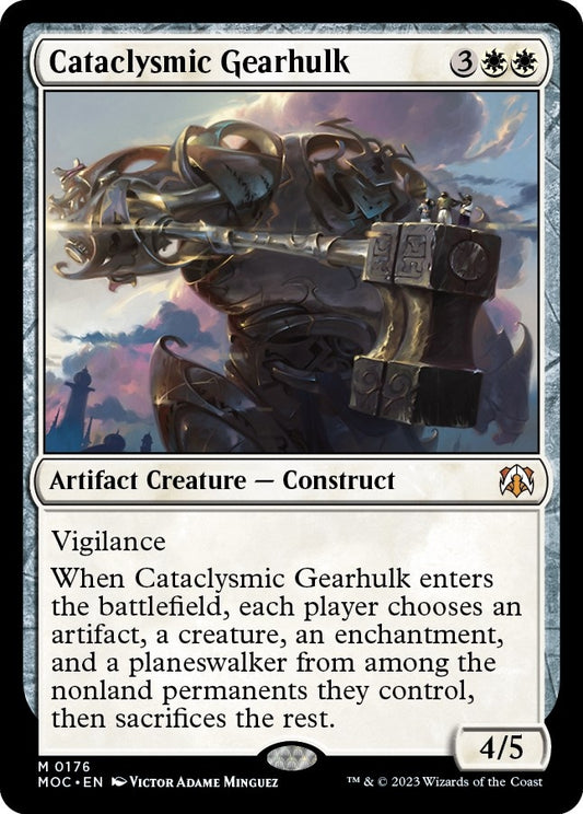 Image for Cataclysmic Gearhulk (176) (Commander: March of the Machine) - Magic: The Gathering