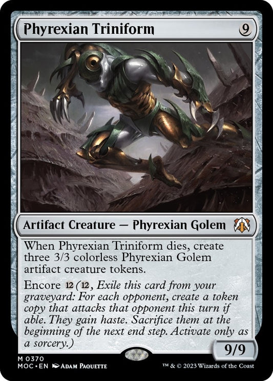 Image for Phyrexian Triniform (370) (Commander: March of the Machine) - Magic: The Gathering