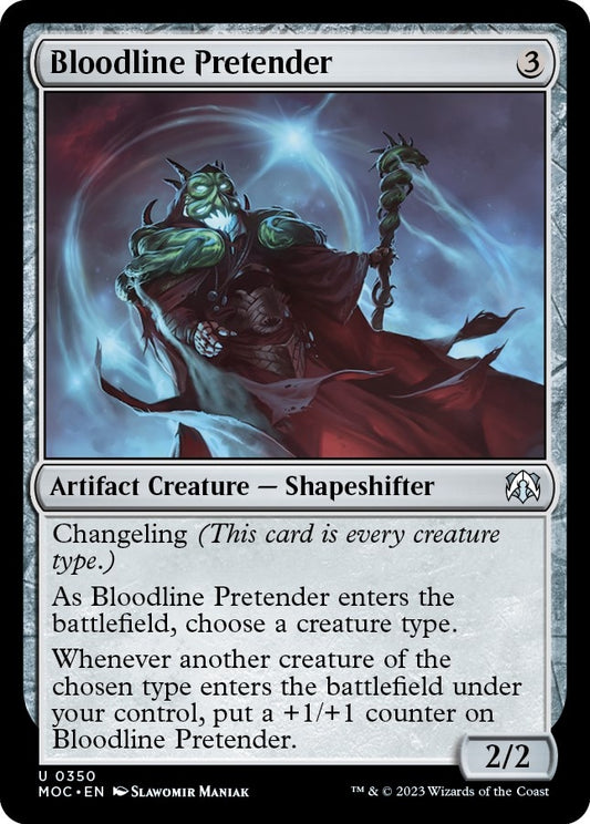 Image for Bloodline Pretender (350) (Commander: March of the Machine) - Magic: The Gathering