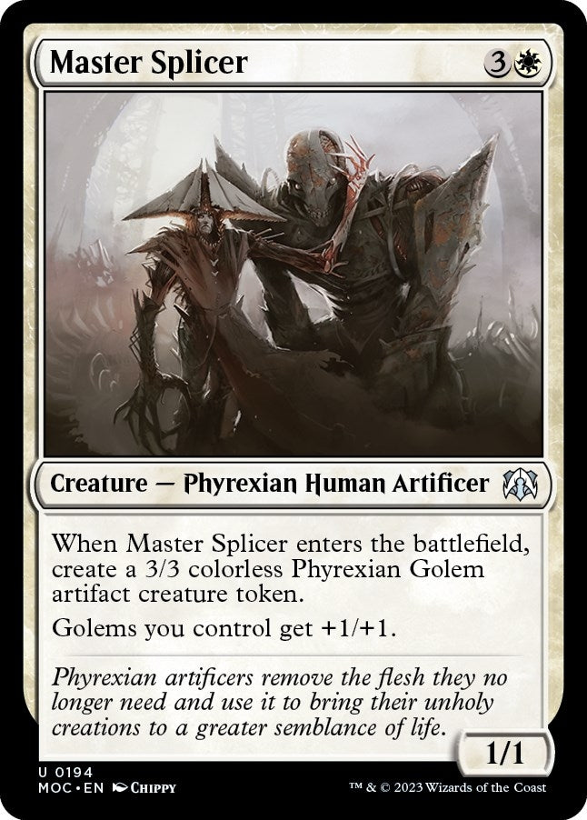 Image for Master Splicer (194) (Commander: March of the Machine) - Magic: The Gathering