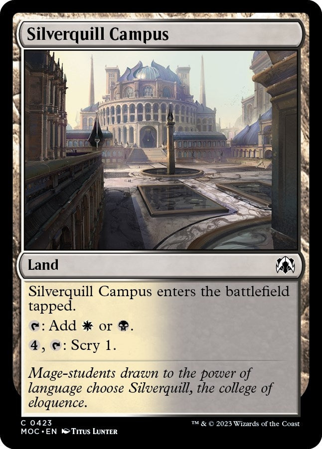 Image for Silverquill Campus (423) (Commander: March of the Machine) - Magic: The Gathering