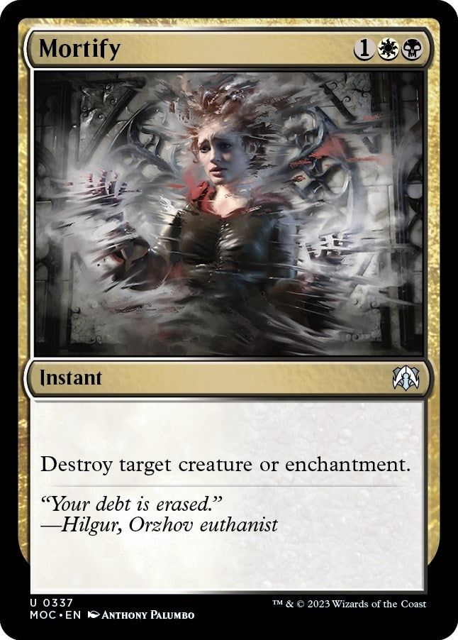 Image for Mortify (337) (Commander: March of the Machine) - Magic: The Gathering