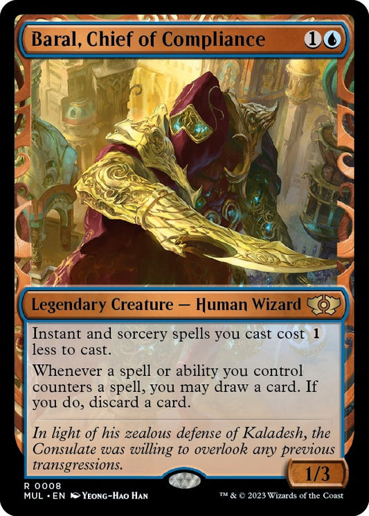 Image for Baral, Chief of Compliance (8) (March of the Machine: Multiverse Legends) - Magic: The Gathering