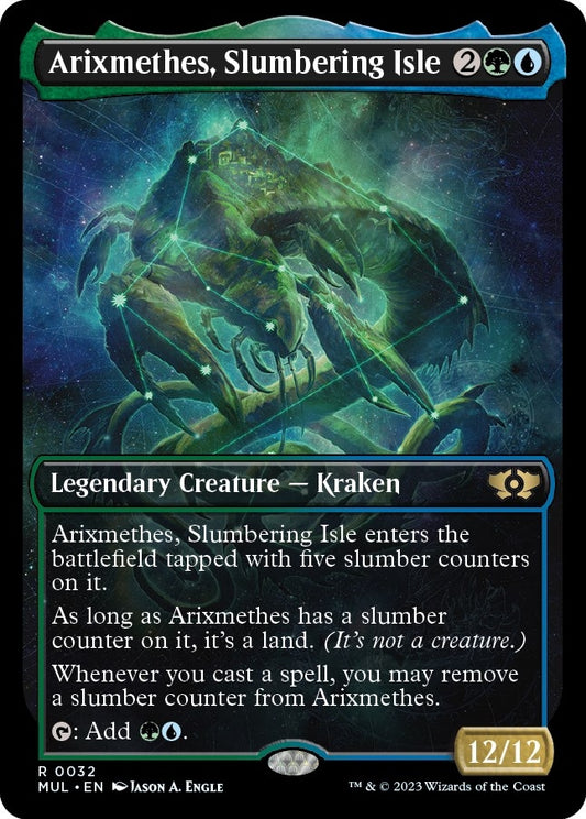 Image for Arixmethes, Slumbering Isle (32) (March of the Machine: Multiverse Legends) - Magic: The Gathering