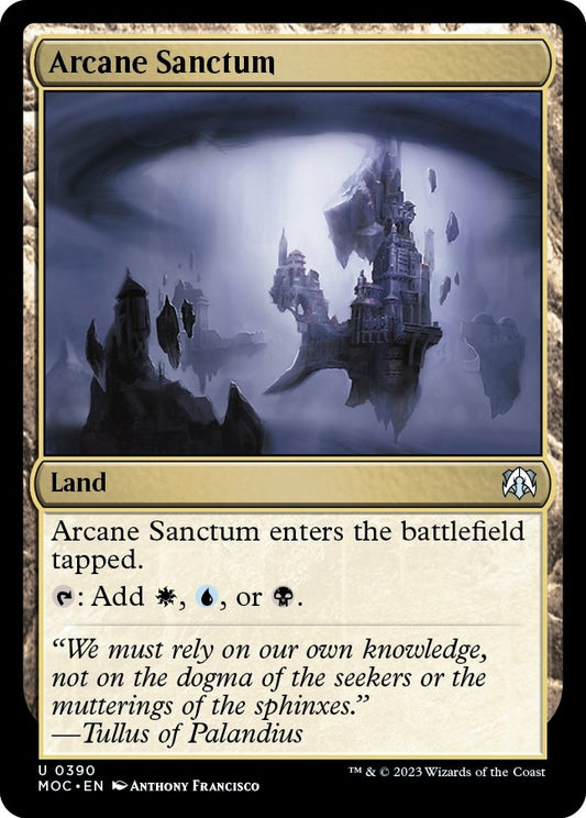 Image for Arcane Sanctum (390) (Commander: March of the Machine) - Magic: The Gathering