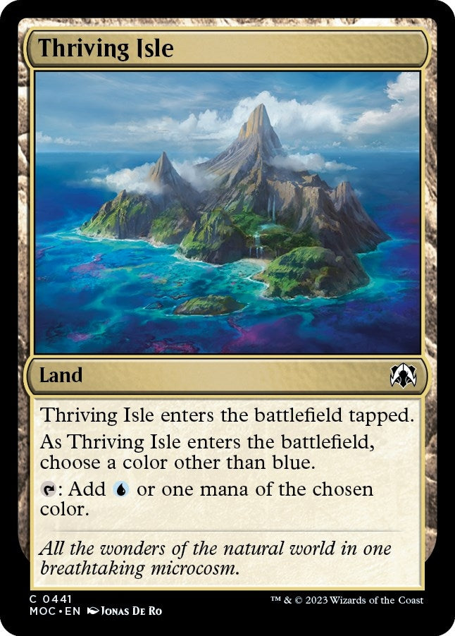 Image for Thriving Isle (441) (Commander: March of the Machine) - Magic: The Gathering
