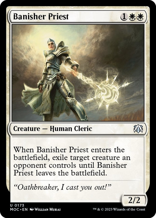 Image for Banisher Priest (173) (Commander: March of the Machine) - Magic: The Gathering