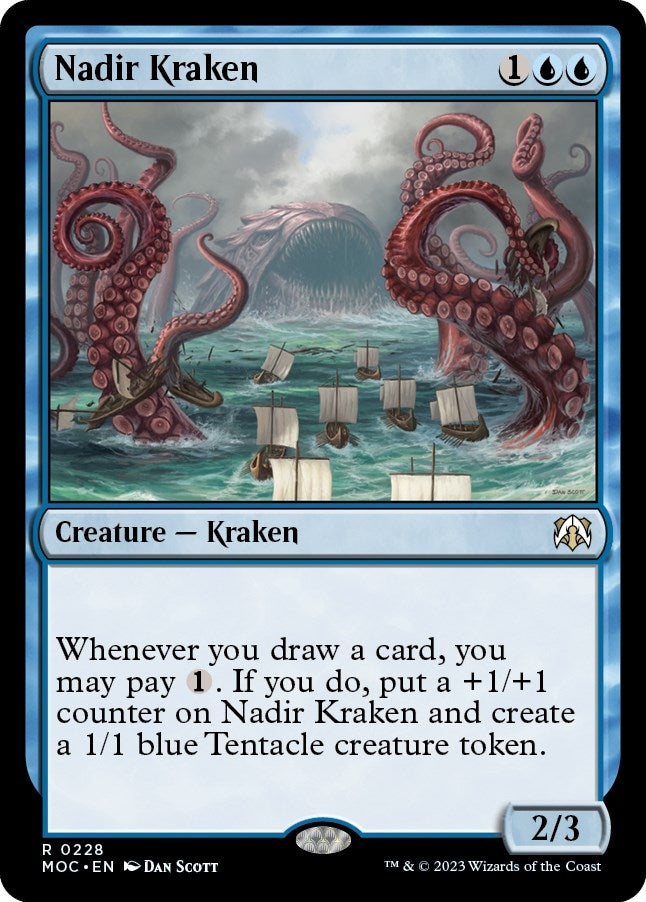 Image for Nadir Kraken (228) (Commander: March of the Machine) - Magic: The Gathering