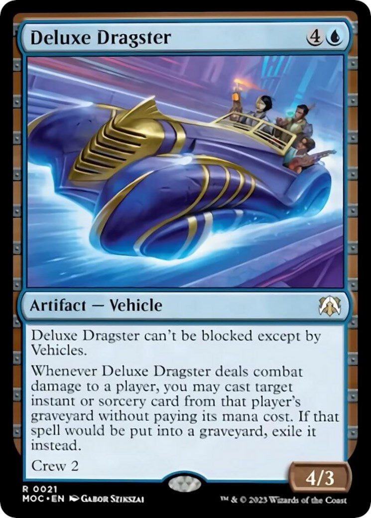 Image for Deluxe Dragster (21) (Commander: March of the Machine) - Magic: The Gathering
