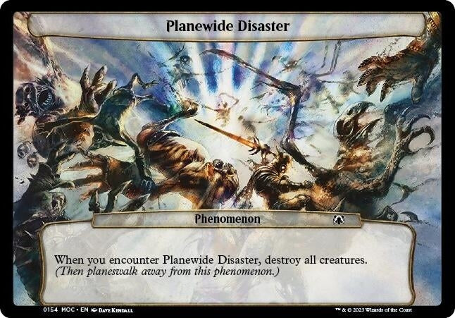 Image for Planewide Disaster (154) (Planechase: March of the Machine) - Magic: The Gathering