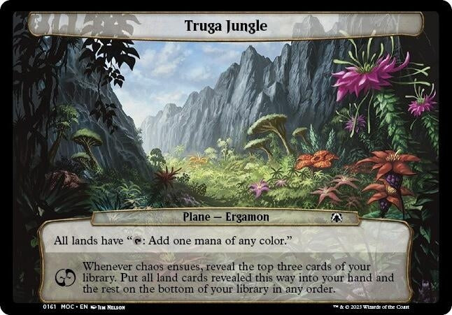 Image for Truga Jungle (161) (Planechase: March of the Machine) - Magic: The Gathering