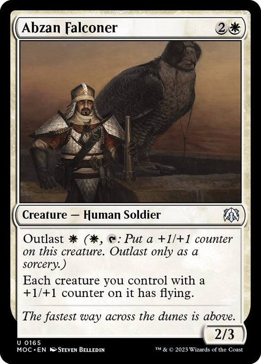 Image for Abzan Falconer (165) (Commander: March of the Machine) - Magic: The Gathering
