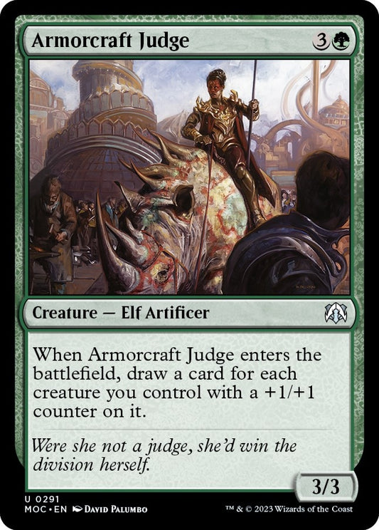 Image for Armorcraft Judge (291) (Commander: March of the Machine) - Magic: The Gathering