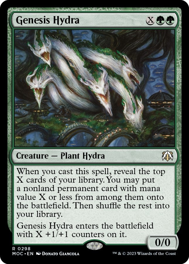Image for Genesis Hydra (298) (Commander: March of the Machine) - Magic: The Gathering
